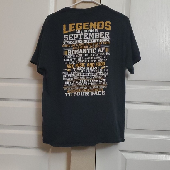 Facebook tshirt September birthday - Picture 2 of 2